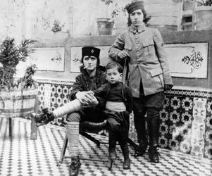 Famiglia ebrea in Algeria, 1917